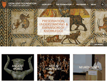 Tablet Screenshot of leonlevy.org